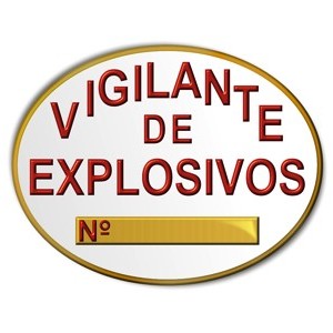 Vigilante de Explosivos